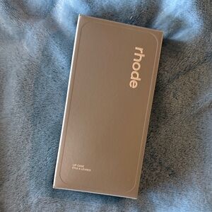 RHODE lip phone case in Gray for 14 Pro Max
